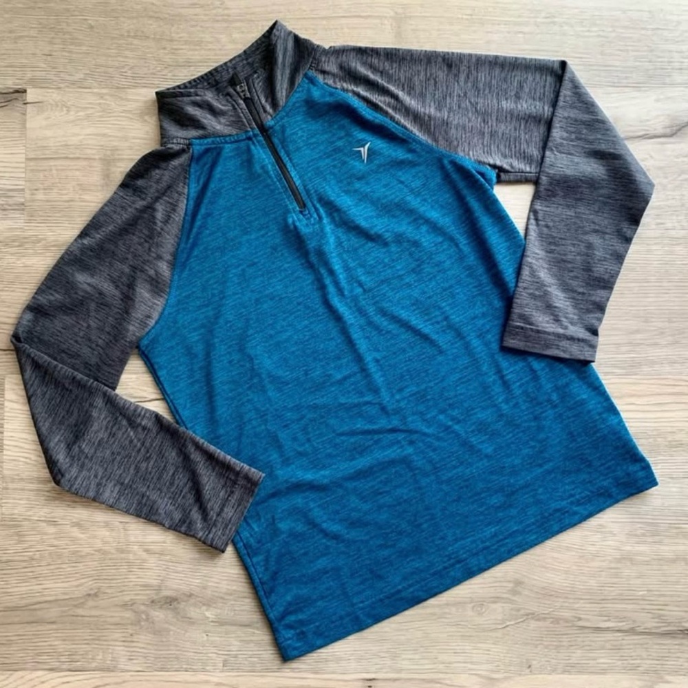 3/$30 | NEW | Old Navy | Active Go-Dry Quarter Zip Pullover | Boys L (10-12)